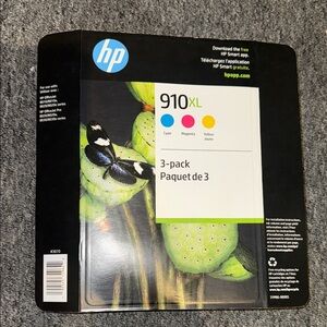 HP 910XL Color Ink 3 PACK